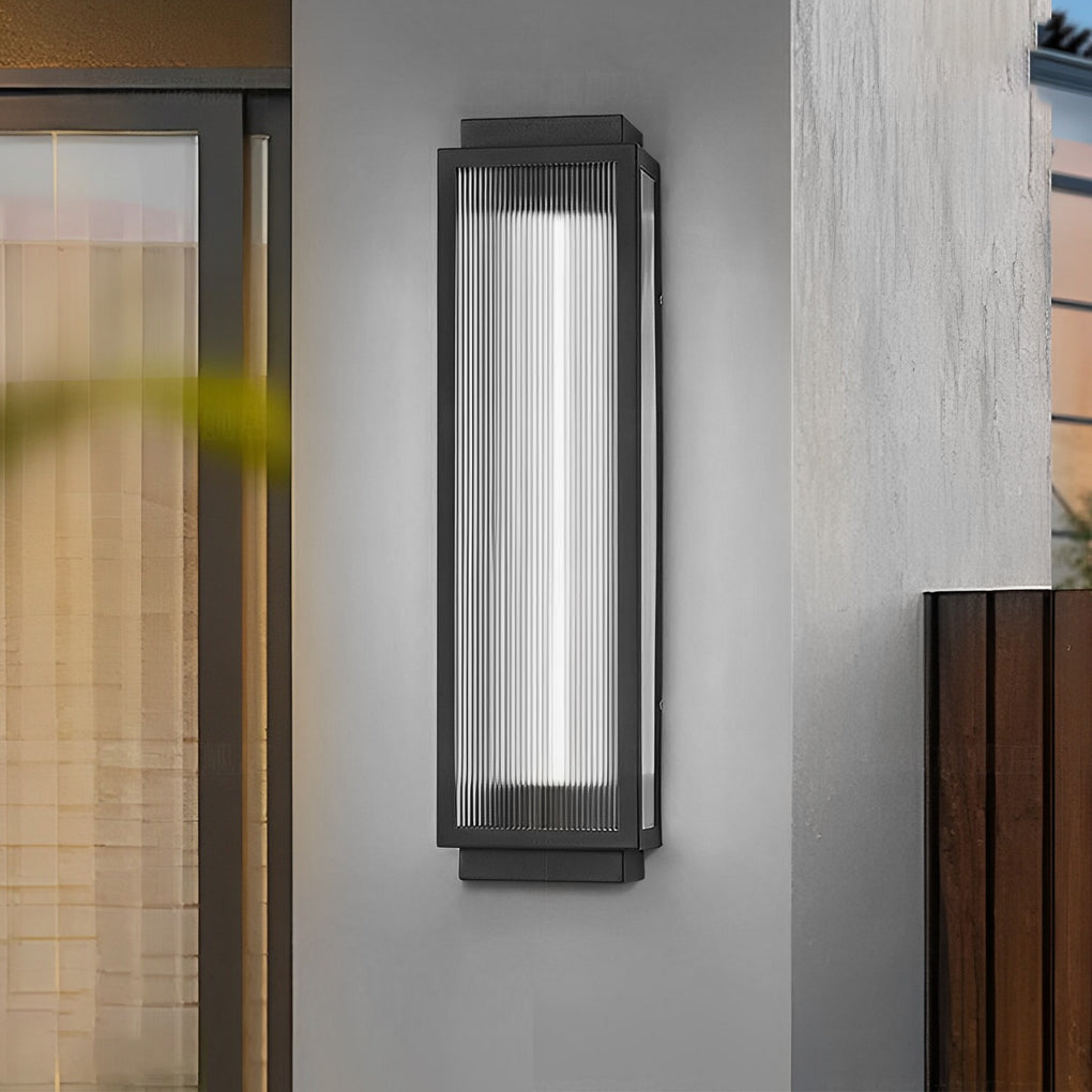 Lámpara de pared exterior moderna LED impermeable
