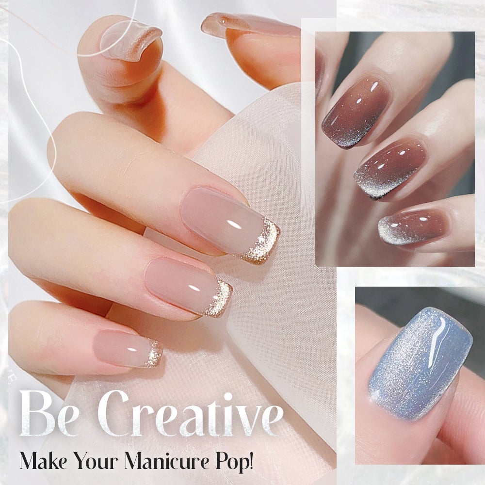 GalaxyGlow Pro™ - Crea efectos de uñas 3D impresionantes que cambian de color con la luz