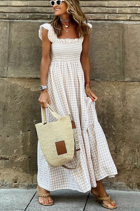 Gracie | Vestido de verano elegante a cuadros