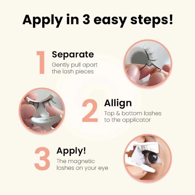 Kit magnetico per ciglia istantanee