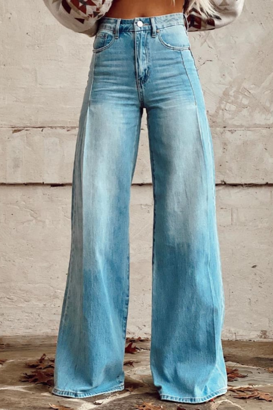 Vianne | Pantalones de pierna ancha Boho Grace