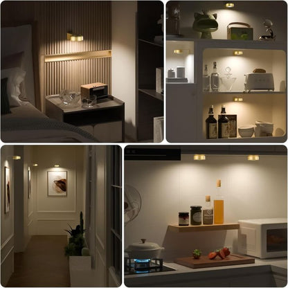 1+1 Gratis | Luz LED Magnética para Cuadros – Perfecta para Exhibir Tu Obra de Arte