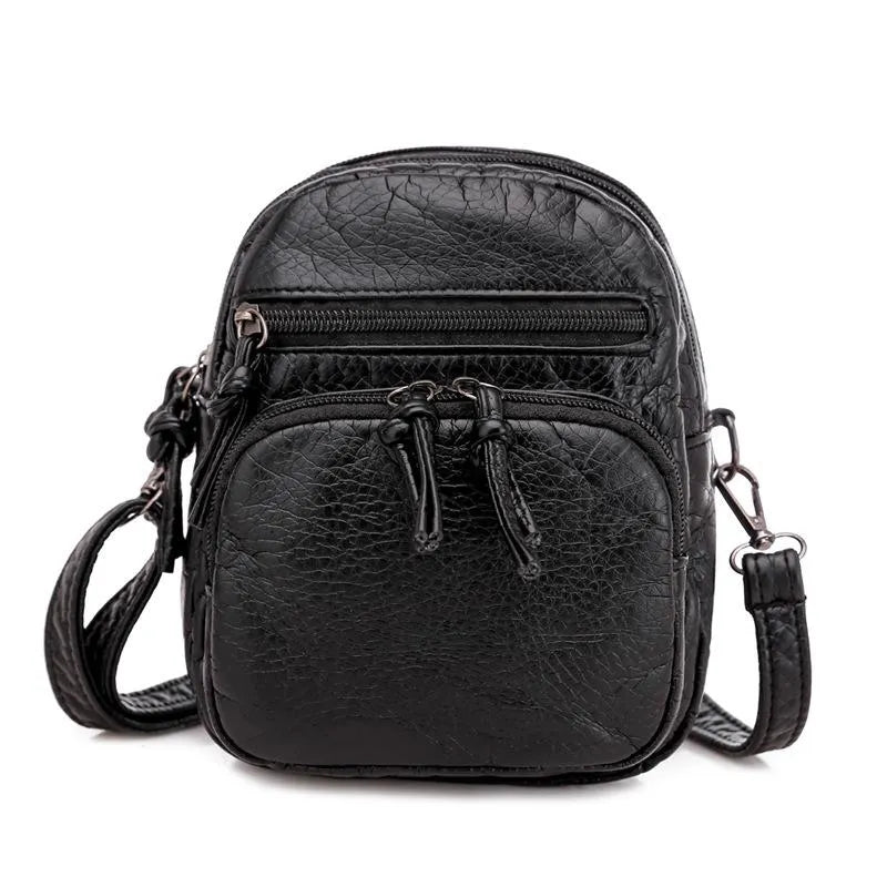 Bolso de Hombro de Cuero Lize