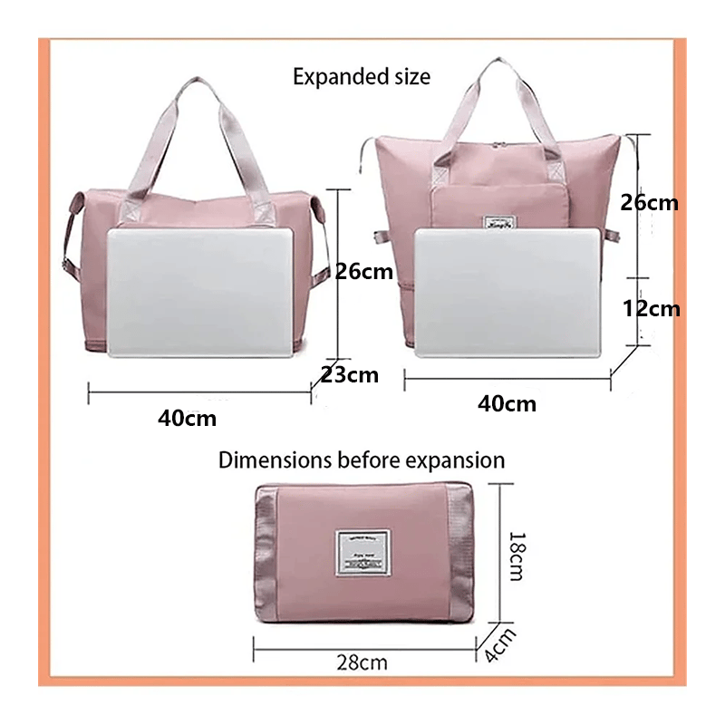 PackMaster Pro™ - La borsa espandibile che può contenere 5 giorni di viaggio nel tuo bagaglio a mano