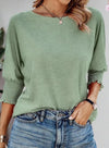 Wendy | Classic Crewneck Blouse