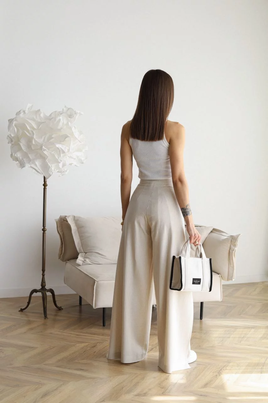 Pantalones fluidos para mujer | Pantalones de mujer primavera-verano | Ariane
