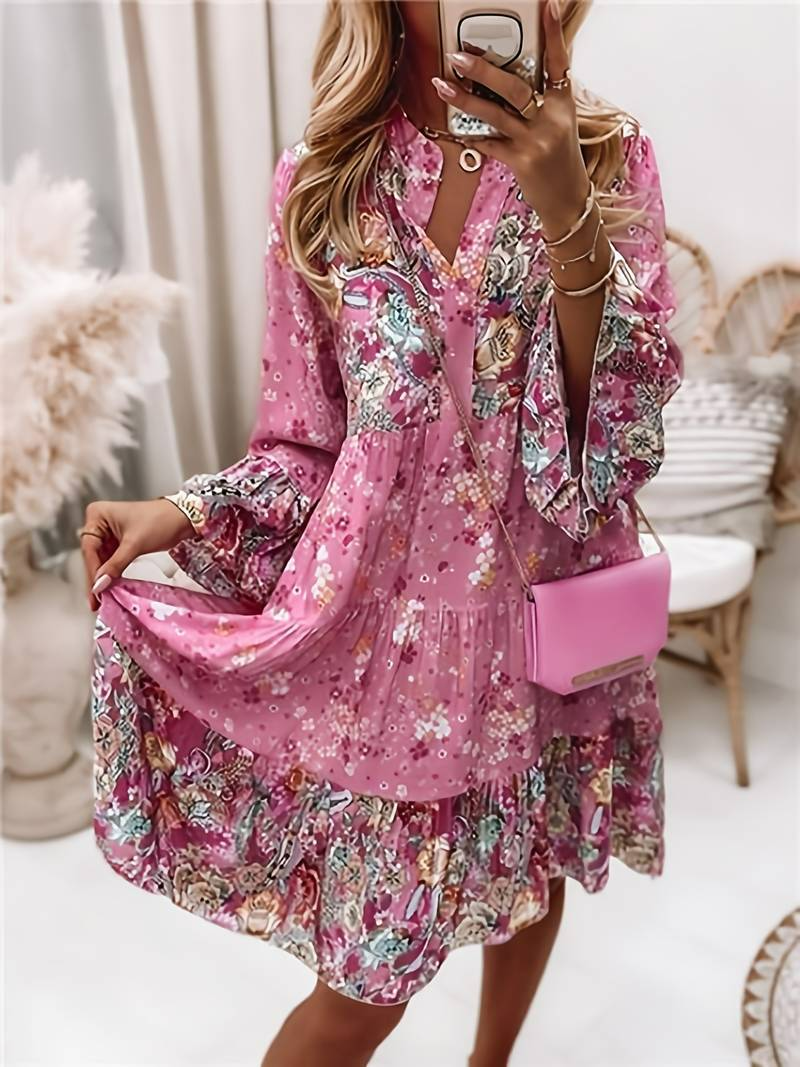 Asley | Vestido Boho Impreso