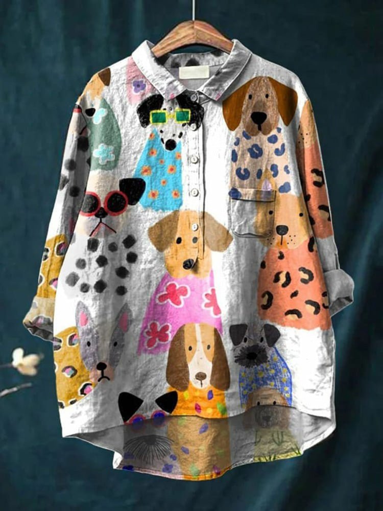 Clarano | Blusa con Estampado Juguetón Brooks