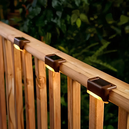 Luz LED solar para escalones exterior impermeable