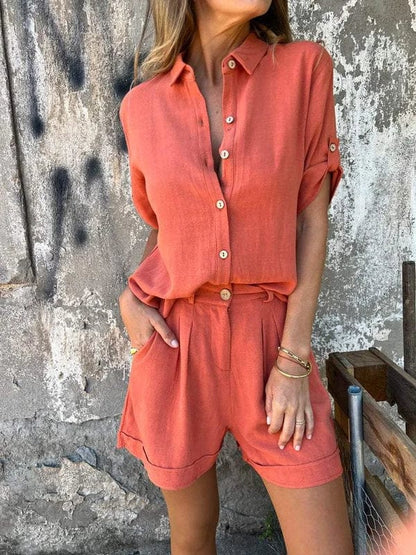 Sena™ - Conjunto de verano de lino