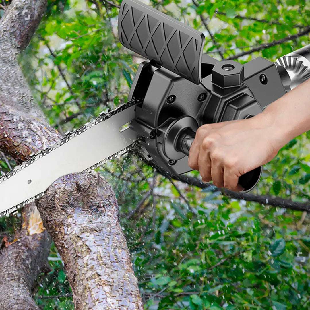 ChainMaster Pro - Transform Your Drill Into a Powerful Chainsaw