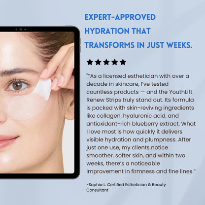 Tiras YouthLift™ Renew – La solución instantánea para una belleza atemporal