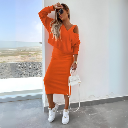 CONJUNTO DE TOP Y VESTIDO EDITH