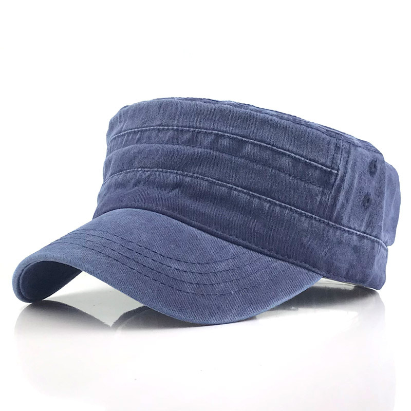 Gorra de ejército retro para hombres - aspecto clásico, detalles modernos