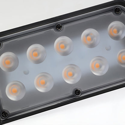 Luz solar de pared para exteriores con ángulo ajustable