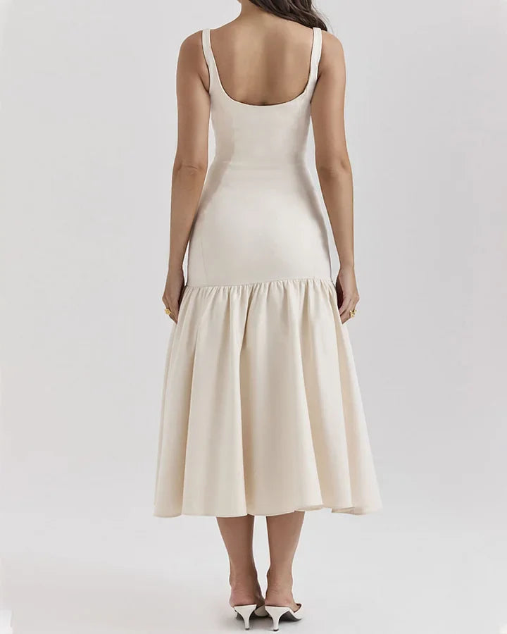 Maelynn | Vestido elegante con falda completa