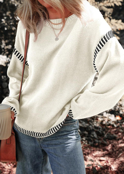 Marisa | Suéter Chic de Contraste