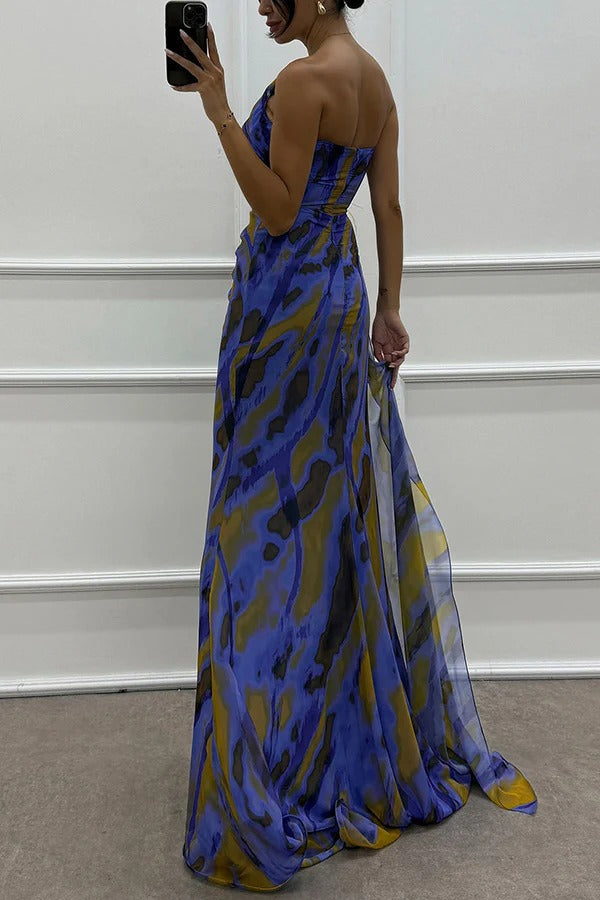 Elena | Vestido Maxi Vibrante