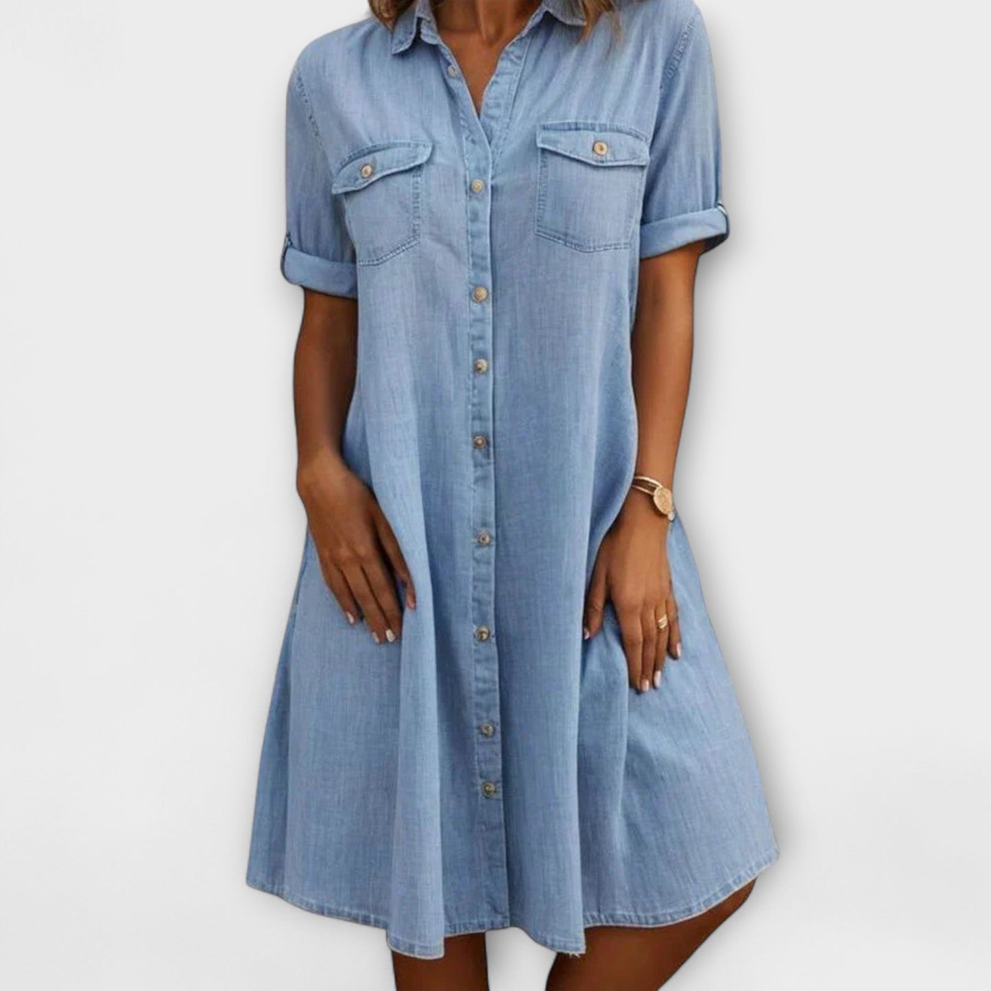 Vestido casual línea A