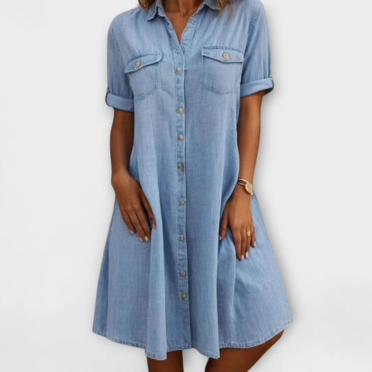 Vestido casual línea A