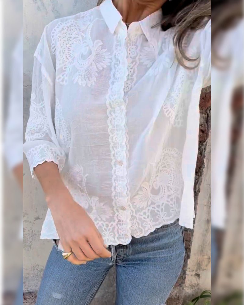 Demeter | Camisa clásica con botones