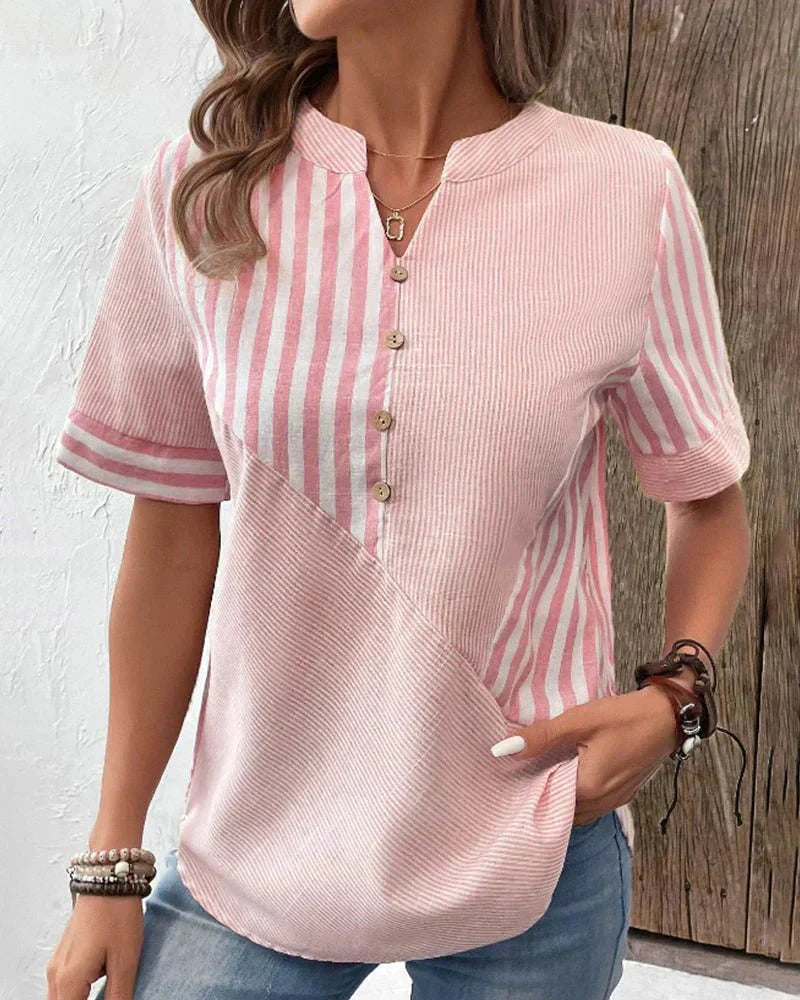 Kendall | Blusa casual a rayas