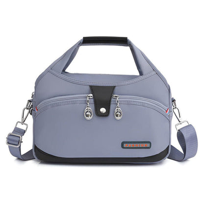 Bolsa cruzada impermeable versátil con características antirrobo