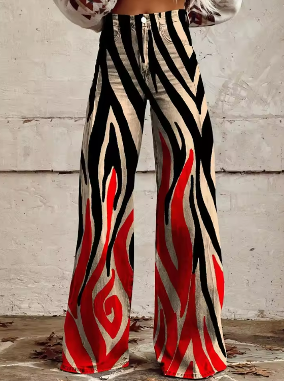 Fabiany | Pantalones de pierna ancha Boho Spirit