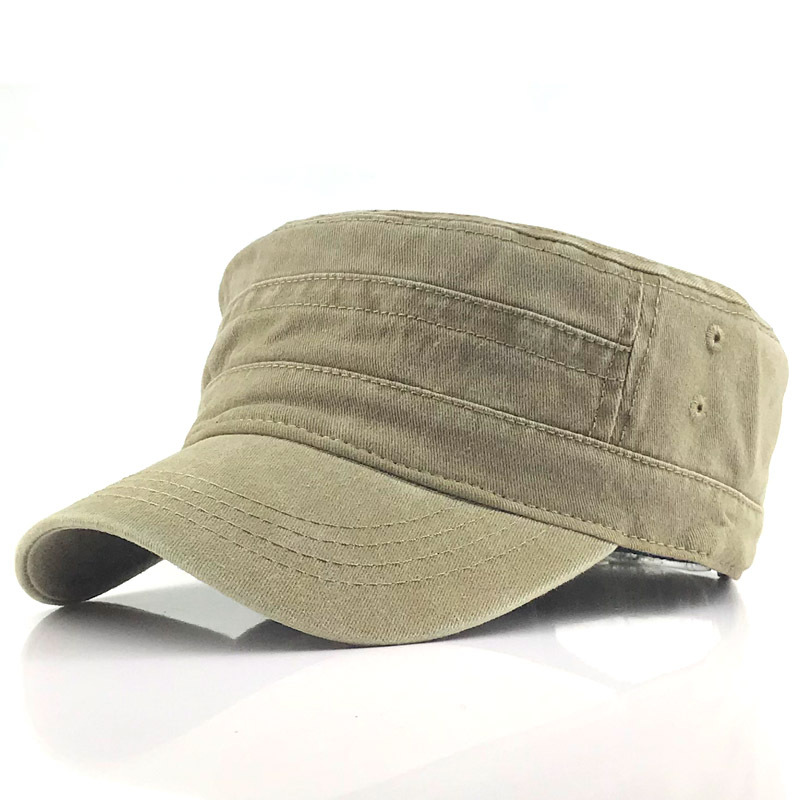 Gorra de ejército retro para hombres - aspecto clásico, detalles modernos