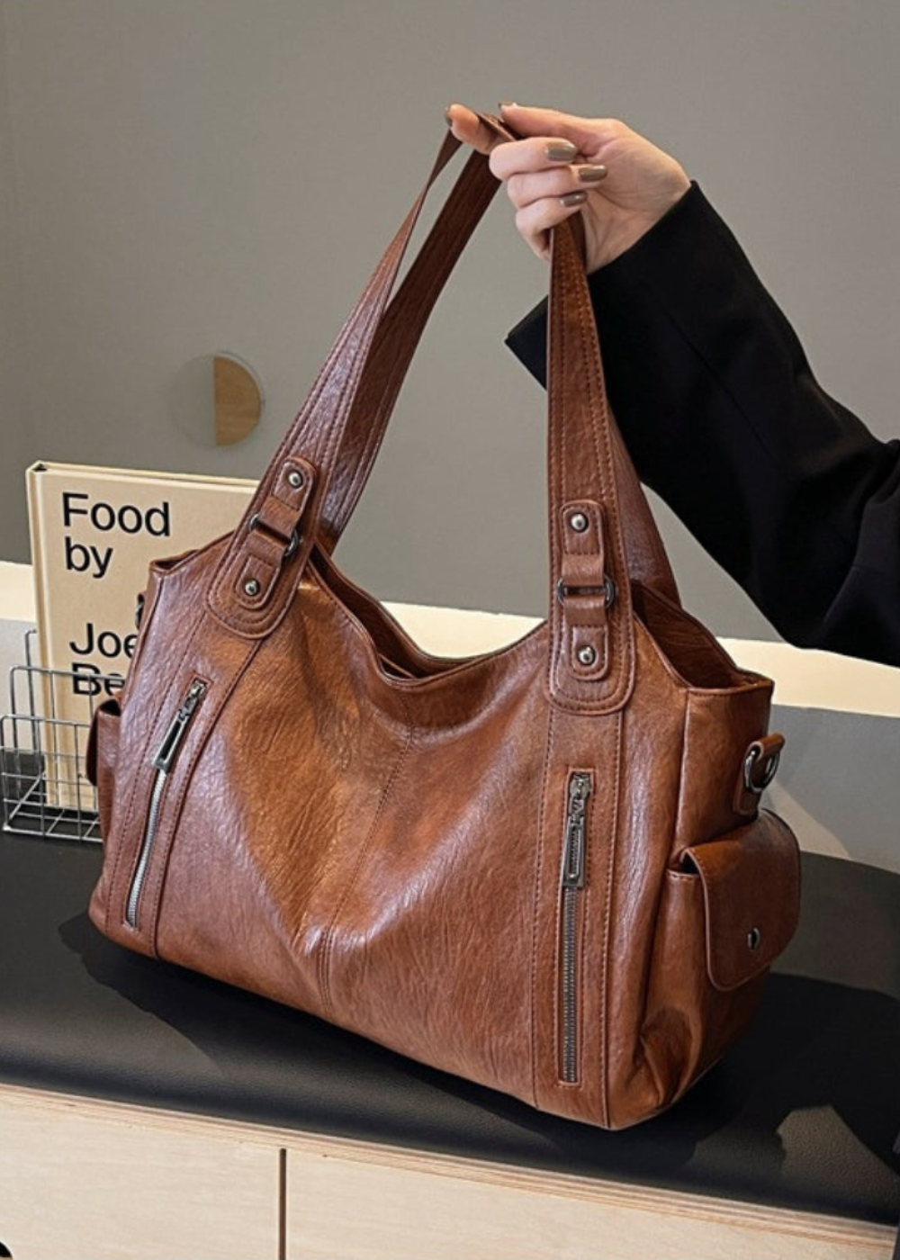ANGE™ - Bolso de cuero elegante
