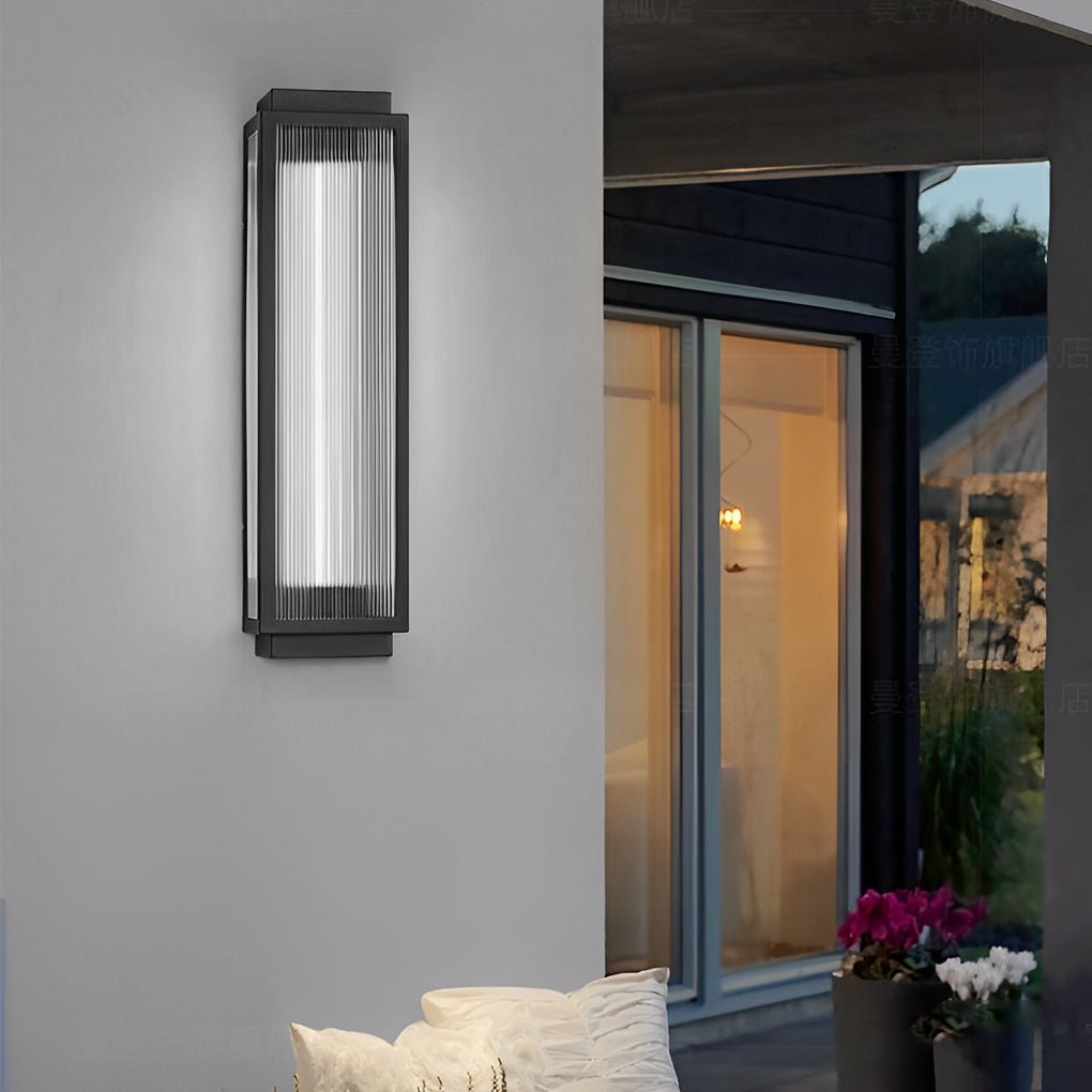 Lámpara de pared exterior moderna LED impermeable