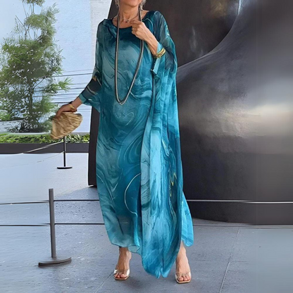 Loreine | Encantador Vestido de Chifón de Seda