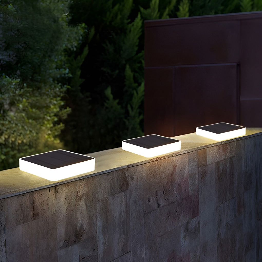 Garden Lights Solar Powered LED Ground Discs