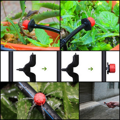 Goteadores de riego ajustables para cuidado preciso de plantas (50+50 GRATIS)