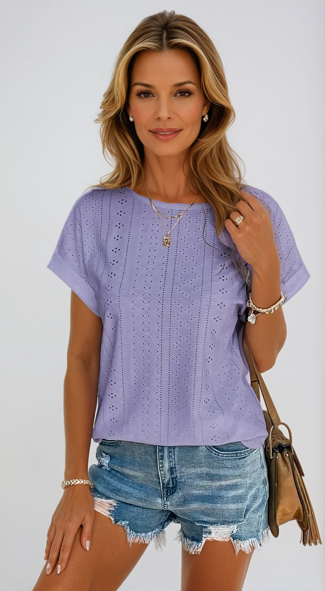 Eira | Top de Cuello Redondo de Verano
