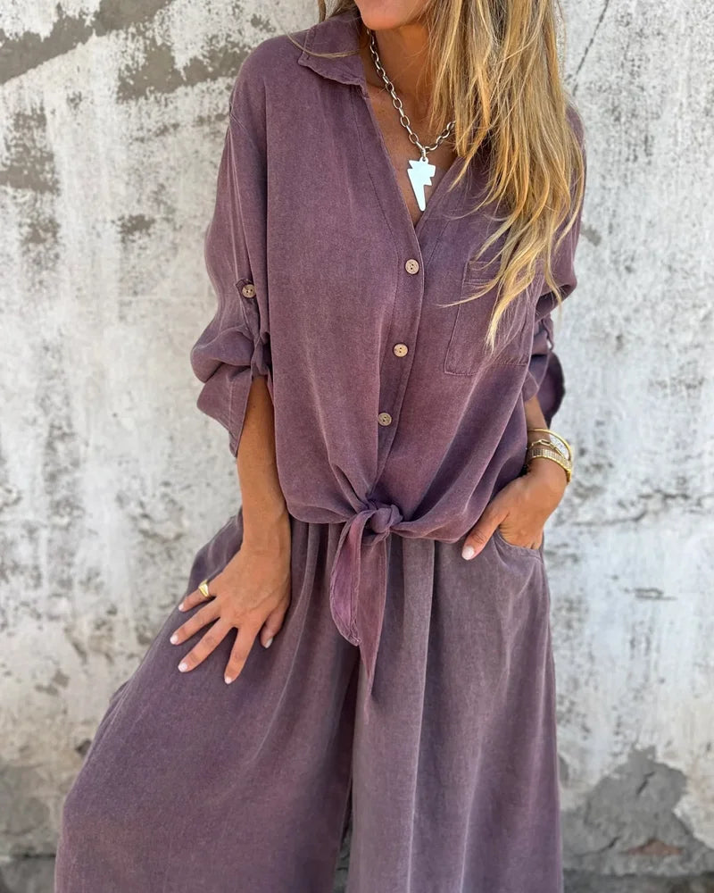 Gertrude | Conjunto Casual de Dos Piezas