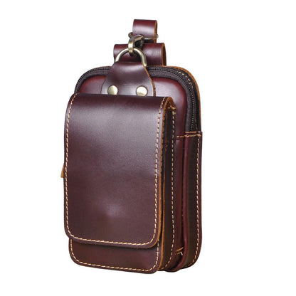 Robert - Bolso cruzado de cuero vegano vintage