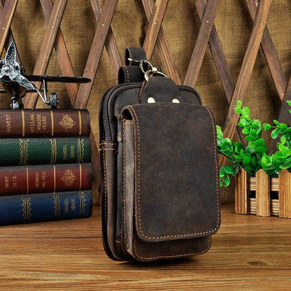 Robert - Bolso cruzado de cuero vegano vintage