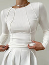 CASSIE I BLUSA LARGA Y ELEGANTE DE MANGA LARGA