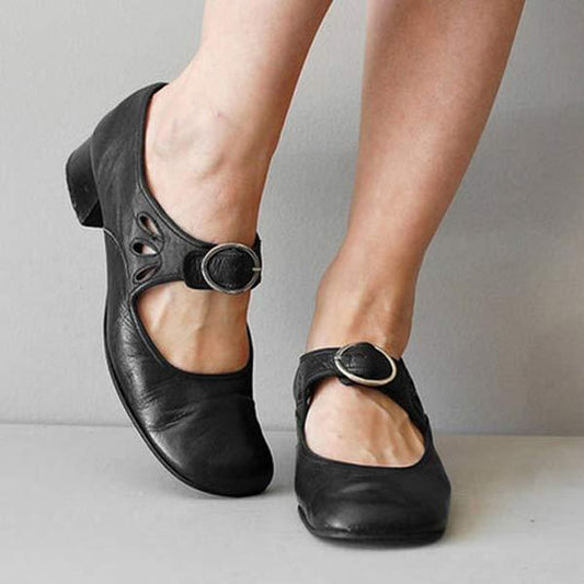 Luciana | Sandalias ortopédicas de cuero confortables