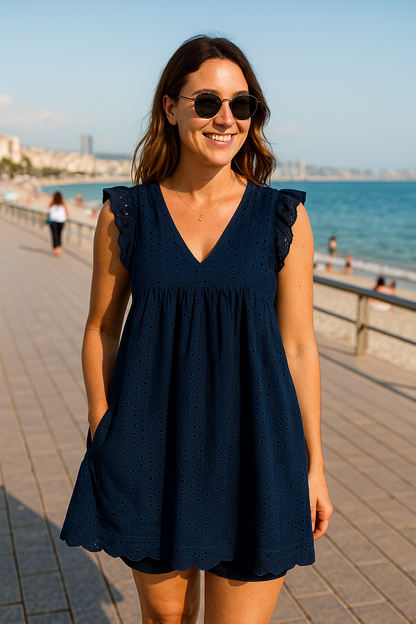 Noémie | Vestido de verano con bolsillos