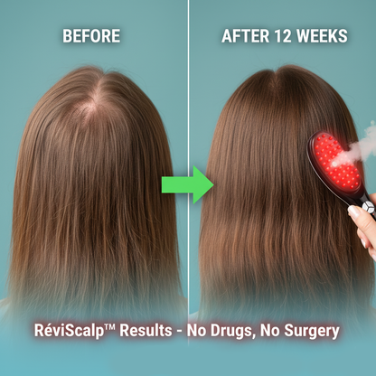 RéviScalp™ - Regrow Thick Hair Naturally Without Drugs or SurgeryRetry (+FREE Bonuses)