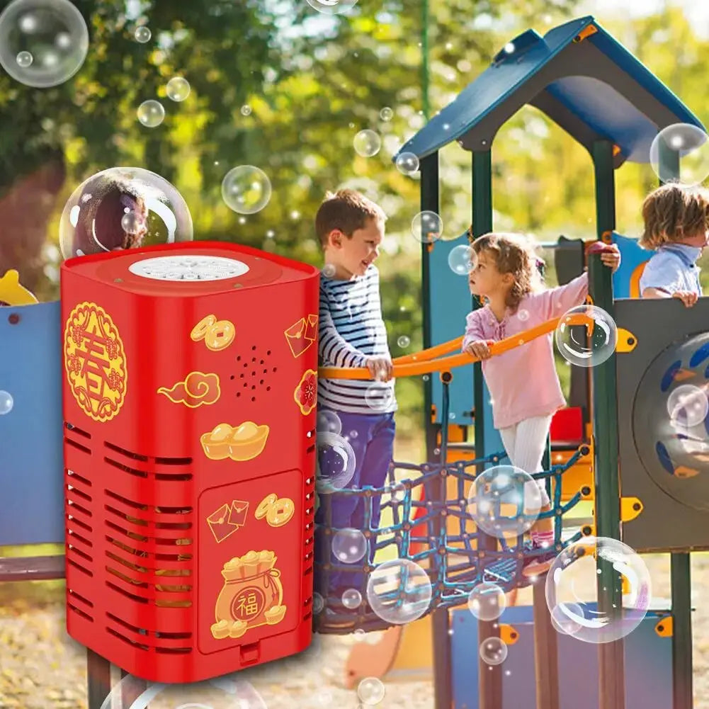Máquina de burbujas Bubble Beam para momentos mágicos