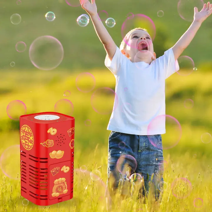 Máquina de burbujas Bubble Beam para momentos mágicos