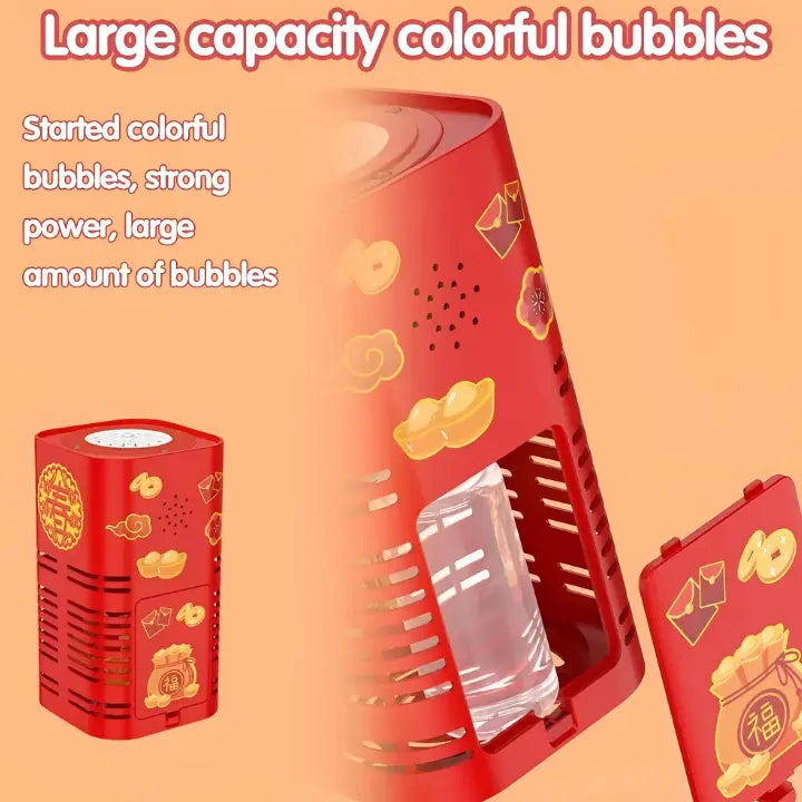 Máquina de burbujas Bubble Beam para momentos mágicos