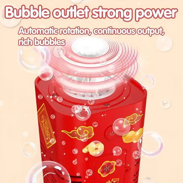 Máquina de burbujas Bubble Beam para momentos mágicos