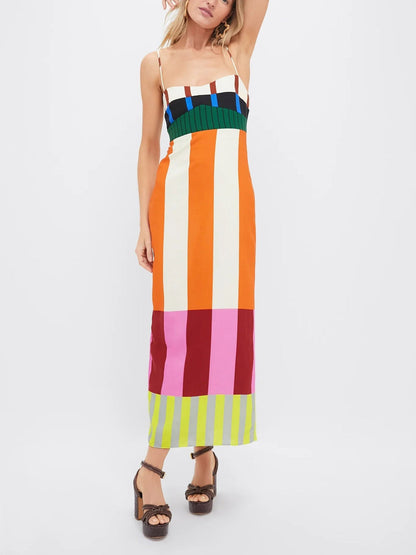 Wyleen | Vestido Largo Floral con Ajuste Cruzado para Días Soleados