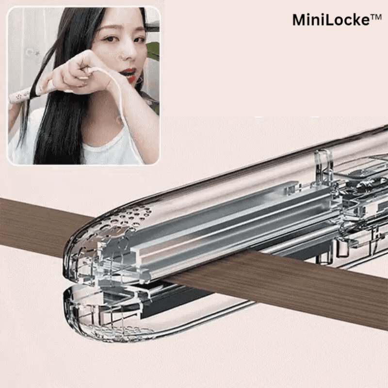 MiniLocke™ Mini ferro arricciacapelli a doppio scopo 