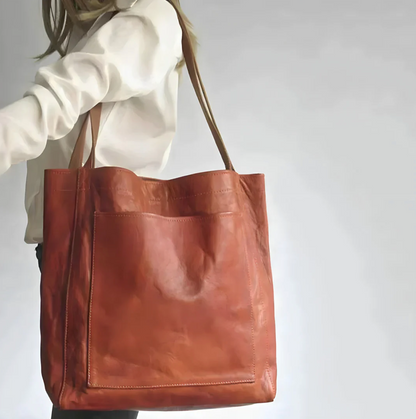 Bolsa de Cuero Elegante Hecha a Mano
