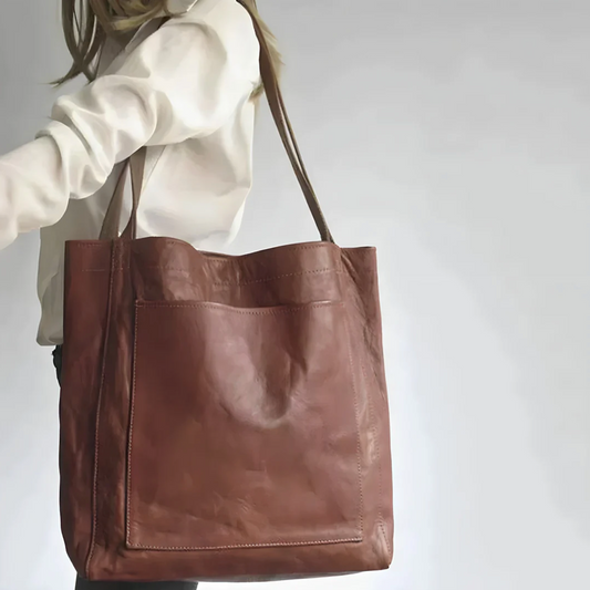 Bolsa de Cuero Elegante Hecha a Mano